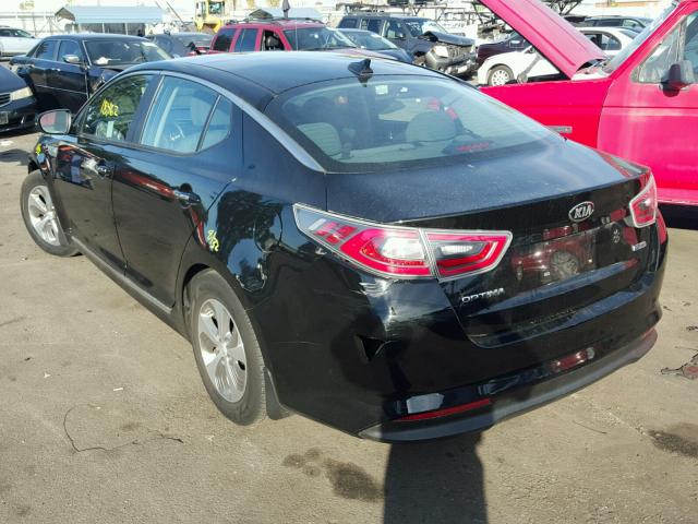 KNAGM4AD4G5099590 - 2016 KIA OPTIMA HYB BLACK photo 3