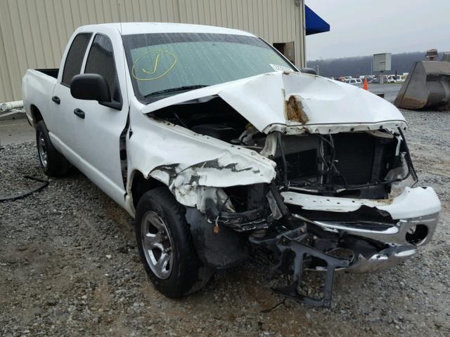 1D7HA18D15J565555 - 2005 DODGE RAM 1500 S WHITE photo 1