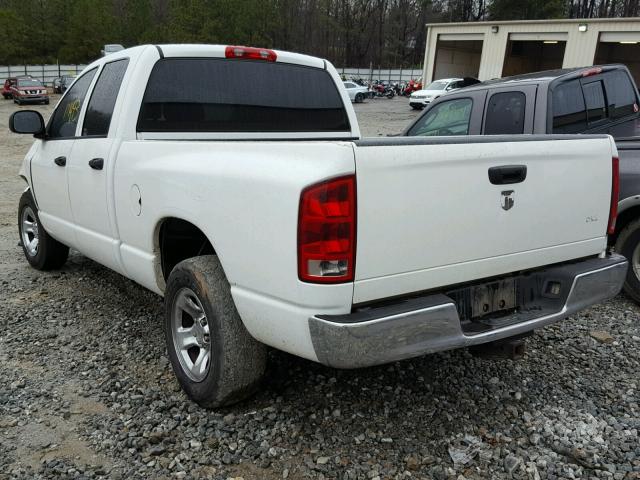 1D7HA18D15J565555 - 2005 DODGE RAM 1500 S WHITE photo 3