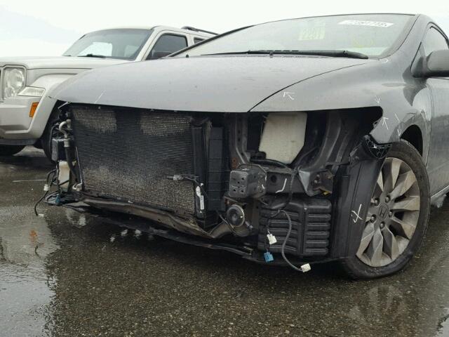 2HGFG12849H540072 - 2009 HONDA CIVIC EX ვერცხლისფერი ფოტო 9