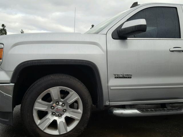 1GTR1UEC8FZ368879 - 2015 GMC SIERRA C15 SILVER photo 9