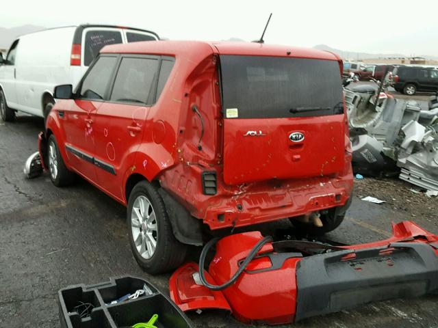 KNDJT2A65C7393063 - 2012 KIA SOUL + RED photo 3