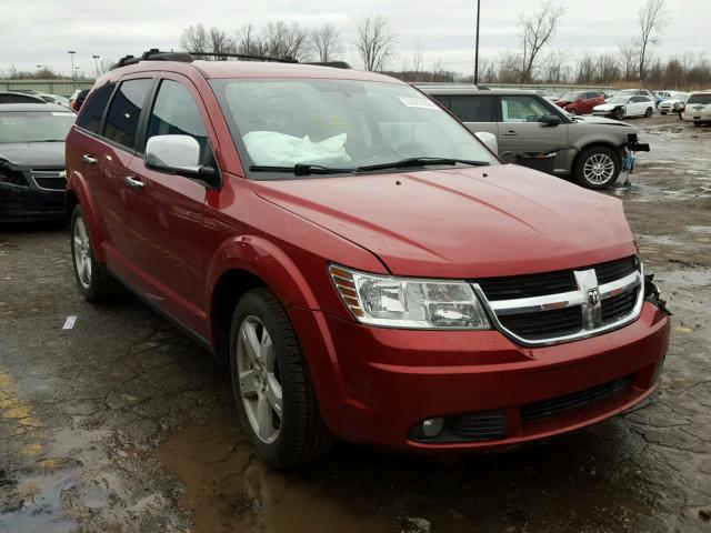 3D4GG57V09T582936 - 2009 DODGE JOURNEY SX RED photo 1