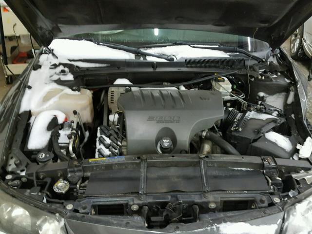 1G2HY52K334155800 - 2003 PONTIAC BONNEVILLE BLACK photo 7