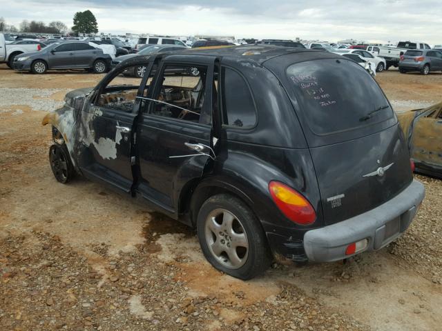 3C8FY4BB91T624973 - 2001 CHRYSLER PT CRUISER BLACK photo 3