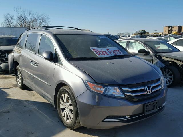 5FNRL5H69EB009356 - 2014 HONDA ODYSSEY EX CHARCOAL photo 1