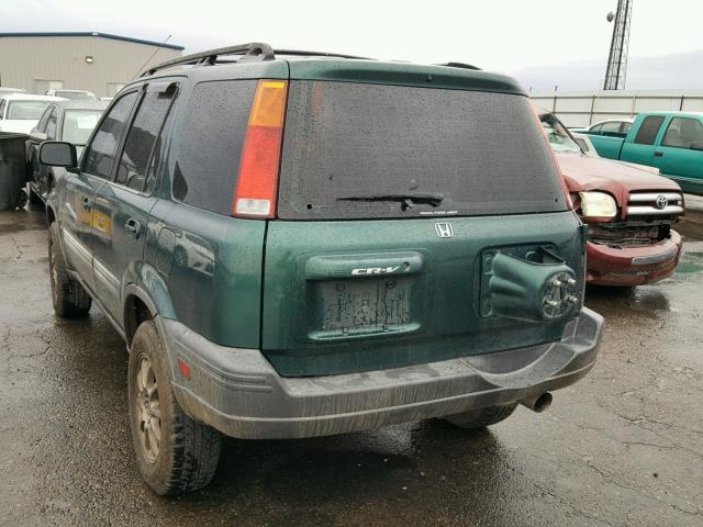 JHLRD1766XC075521 - 1999 HONDA CR-V EX GREEN photo 3