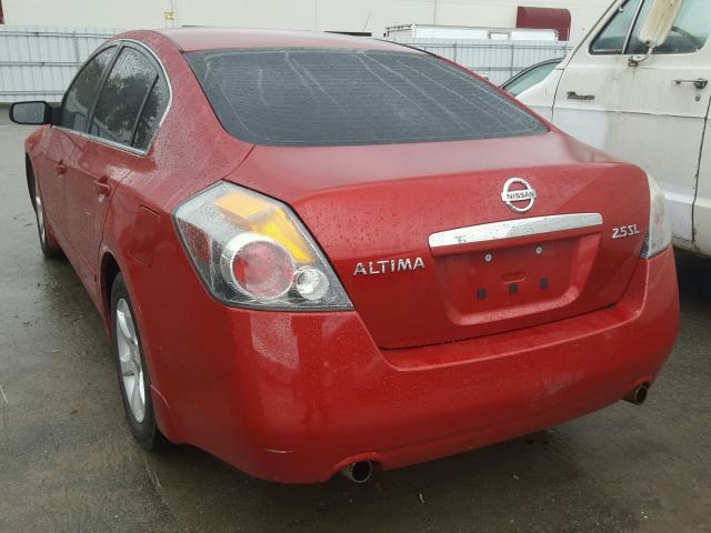 1N4AL21E39N510415 - 2009 NISSAN ALTIMA 2.5 RED photo 3