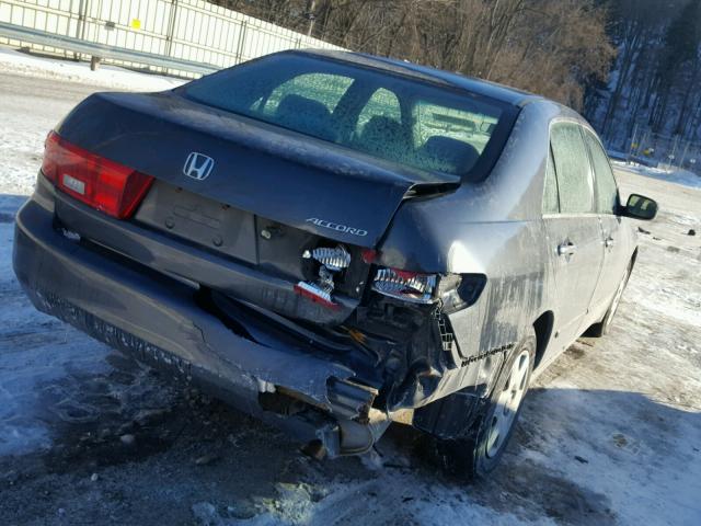 1HGCM56465A123622 - 2005 HONDA ACCORD LX BLUE photo 4