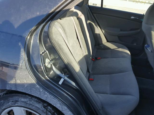 1HGCM56465A123622 - 2005 HONDA ACCORD LX BLUE photo 6