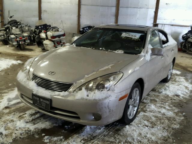 JTHBA30G965169304 - 2006 LEXUS ES 330 SILVER photo 2