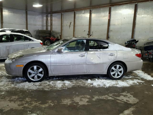 JTHBA30G965169304 - 2006 LEXUS ES 330 SILVER photo 9