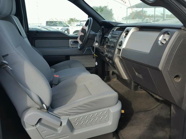 1FTFW1CT2BFB44931 - 2011 FORD F150 SUPER GRAY photo 5