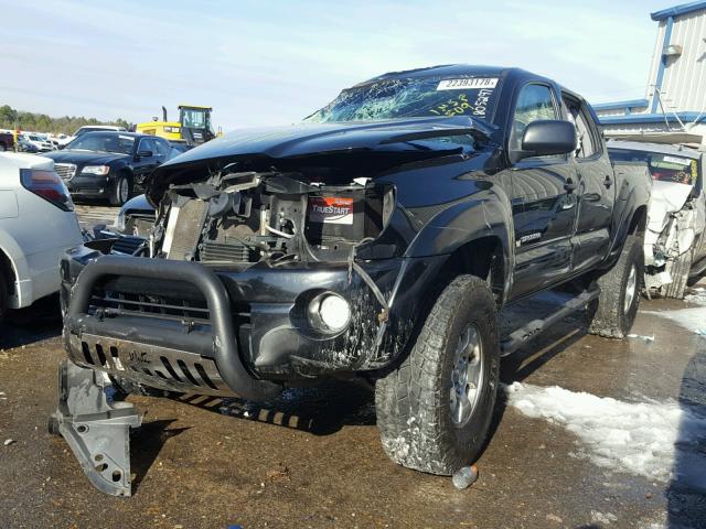 5TELU42N79Z626367 - 2009 TOYOTA TACOMA DOU BLACK photo 2