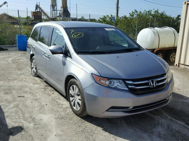 5FNRL5H41GB132036 - 2016 HONDA ODYSSEY EX SILVER photo 1