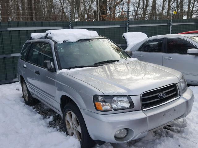 JF1SG65643H770105 - 2003 SUBARU FORESTER 2 SILVER photo 1