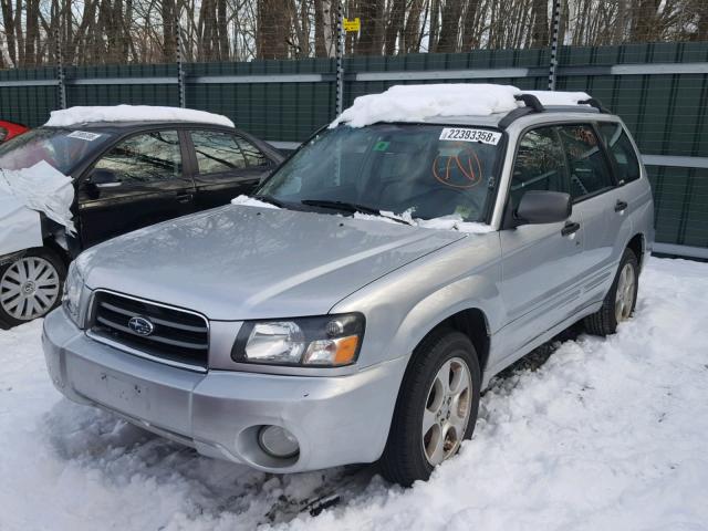 JF1SG65643H770105 - 2003 SUBARU FORESTER 2 SILVER photo 2