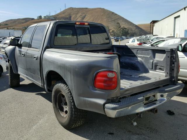 1FTRW07L93KA97567 - 2003 FORD F150 SUPER GRAY photo 3