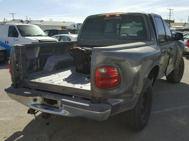 1FTRW07L93KA97567 - 2003 FORD F150 SUPER GRAY photo 4