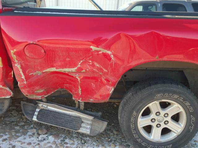 1D7HU16246J131690 - 2006 DODGE RAM 1500 S RED photo 10