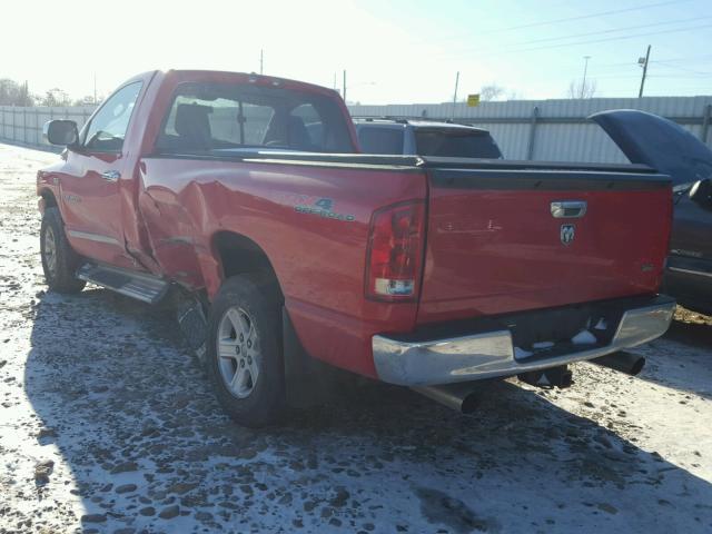 1D7HU16246J131690 - 2006 DODGE RAM 1500 S RED photo 3