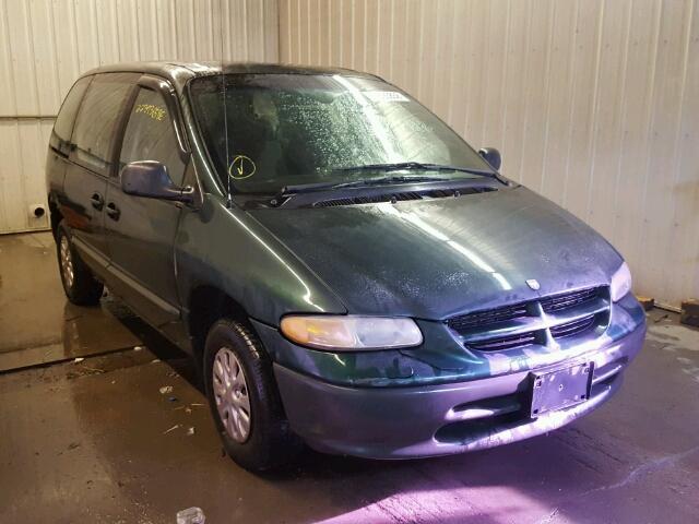 2B4FP2534TR809903 - 1996 DODGE CARAVAN GREEN photo 1