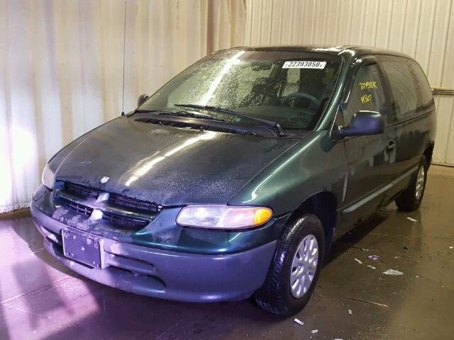 2B4FP2534TR809903 - 1996 DODGE CARAVAN GREEN photo 2