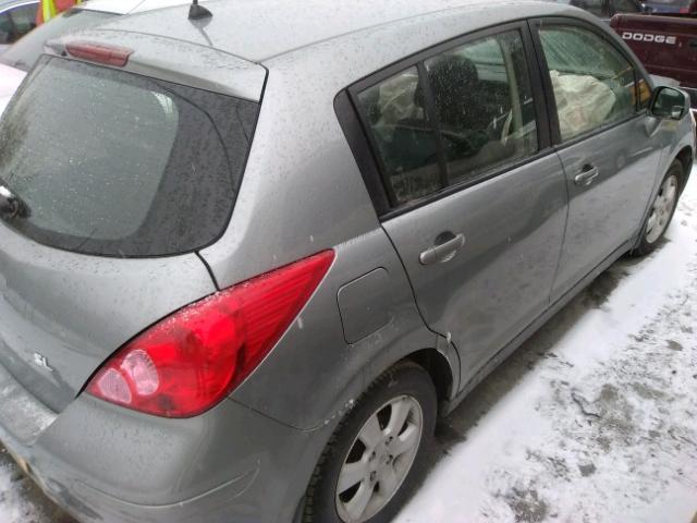 3N1BC13E49L420179 - 2009 NISSAN VERSA S GRAY photo 4