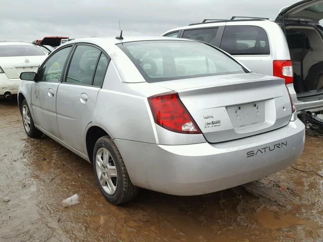 1G8AJ55F06Z120925 - 2006 SATURN ION LEVEL SILVER photo 3