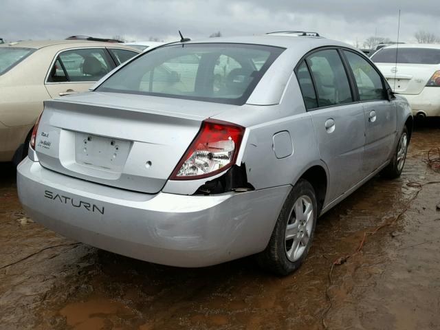 1G8AJ55F06Z120925 - 2006 SATURN ION LEVEL SILVER photo 4