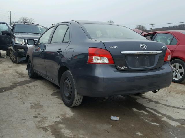 JTDBT923871116711 - 2007 TOYOTA YARIS GRAY photo 3