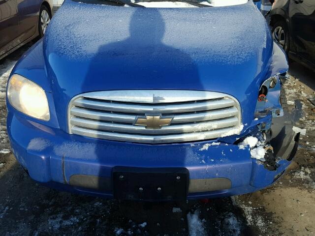 3GNCA23DX8S654441 - 2008 CHEVROLET HHR LT BLUE photo 7