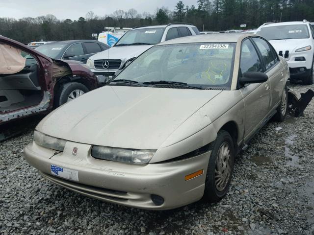 1G8ZK5279WZ194258 - 1998 SATURN SL2 GOLD photo 2