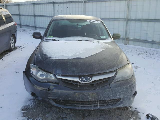 JF1GE6A67AH505578 - 2010 SUBARU IMPREZA 2. GRAY photo 9