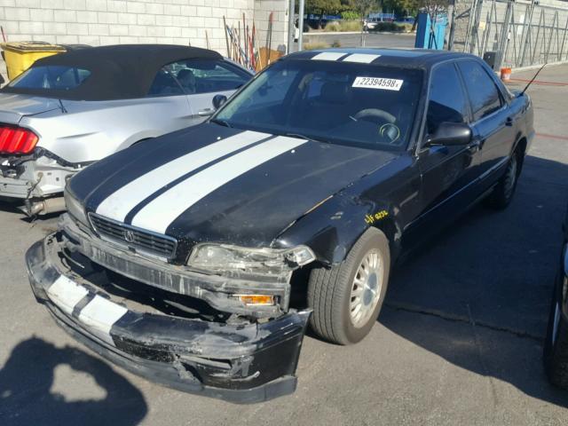 JH4KA7662SC014203 - 1995 ACURA LEGEND L BLACK photo 2