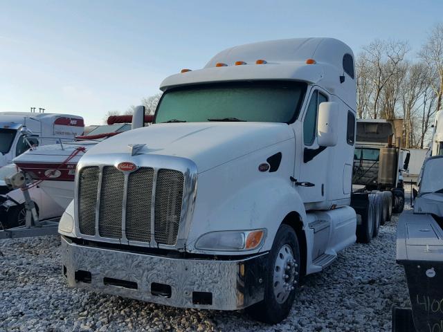 1XP7D49X26D640849 - 2006 PETERBILT 387 WHITE photo 2