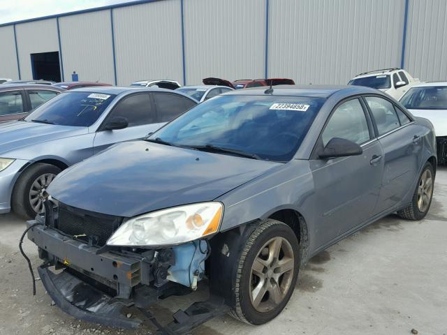 1G2ZG57B784133791 - 2008 PONTIAC G6 BASE GRAY photo 2