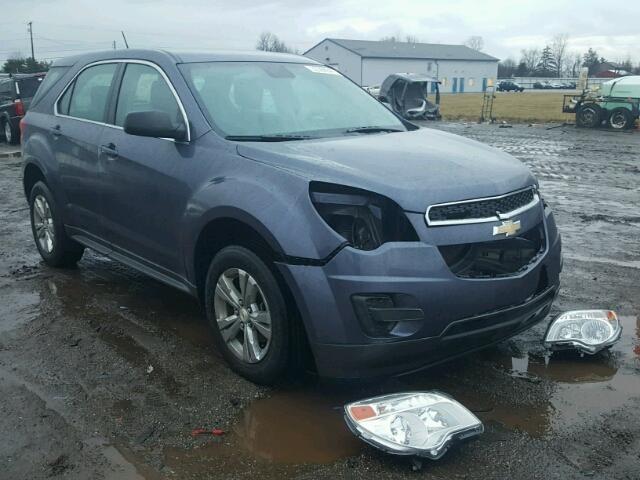 2GNALBEKXD6264302 - 2013 CHEVROLET EQUINOX LS BLUE photo 1