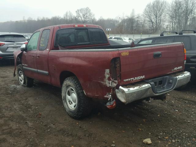 5TBBT44113S429099 - 2003 TOYOTA TUNDRA ACC RED photo 3