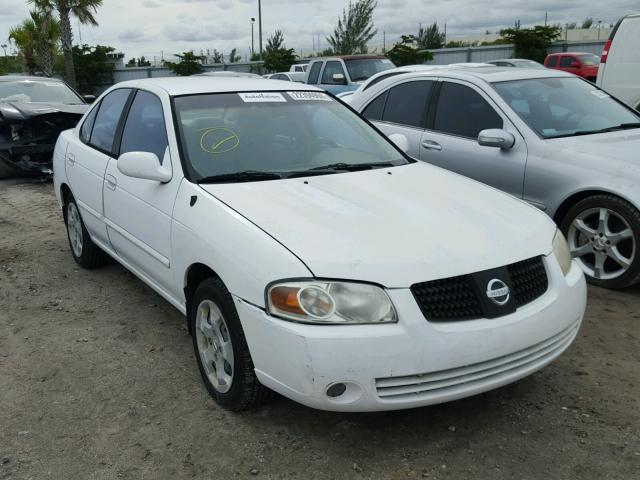 3N1CB51D04L910670 - 2004 NISSAN SENTRA 1.8 WHITE photo 1