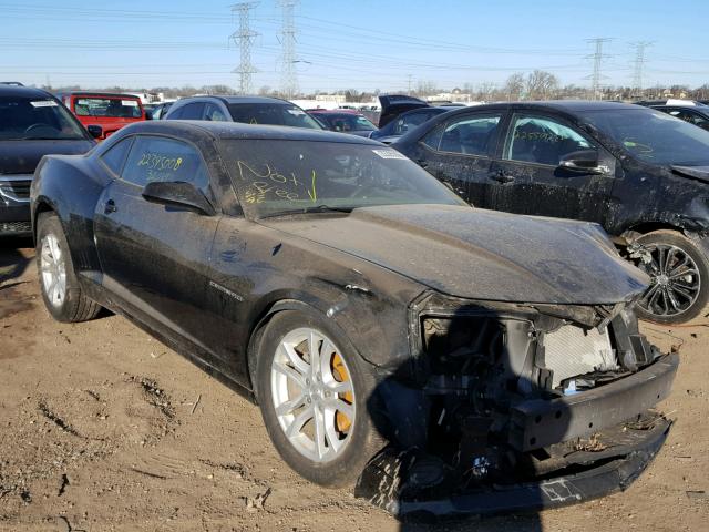 2G1FA1E35F9235551 - 2015 CHEVROLET CAMARO LS BLACK photo 1