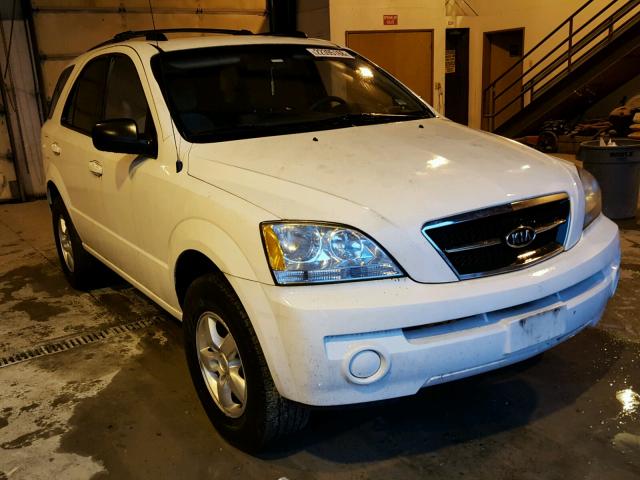 KNDJD733965570372 - 2006 KIA SORENTO EX WHITE photo 1