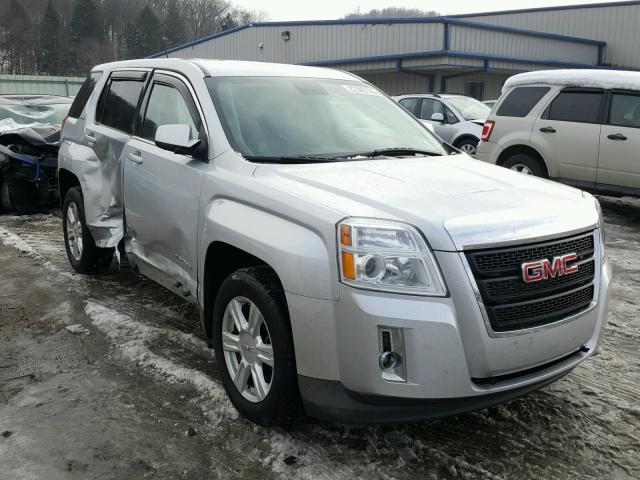 2GKFLVEK4F6356724 - 2015 GMC TERRAIN SL SILVER photo 1