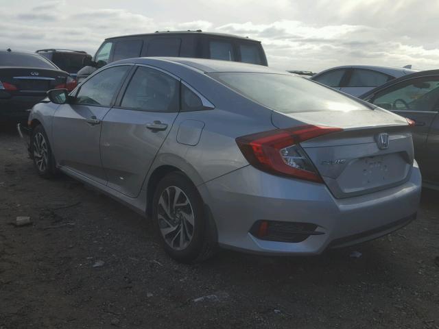 19XFC2F70GE009932 - 2016 HONDA CIVIC EX ნაცრისფერი ფოტო 3