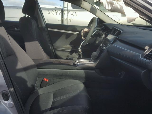 19XFC2F70GE009932 - 2016 HONDA CIVIC EX ნაცრისფერი ფოტო 5