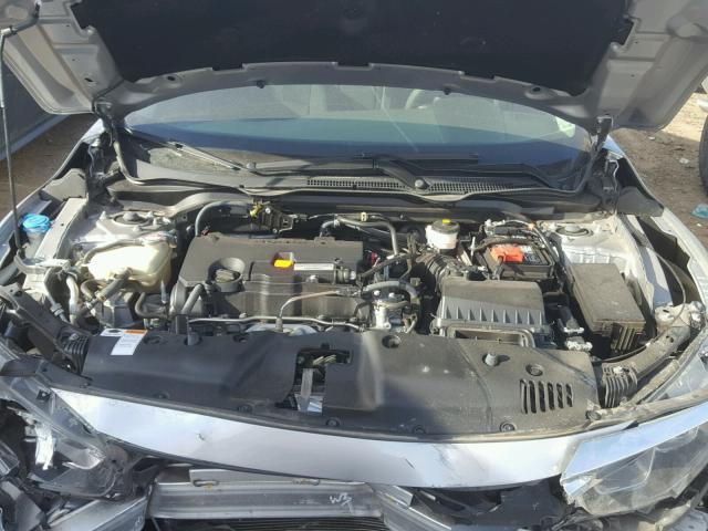 19XFC2F70GE009932 - 2016 HONDA CIVIC EX ნაცრისფერი ფოტო 7