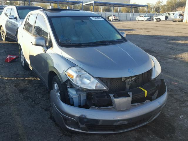 3N1BC1AP7AL448597 - 2010 NISSAN VERSA S SILVER photo 1