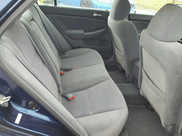 1HGCM66313A074761 - 2003 HONDA ACCORD LX BLUE photo 6