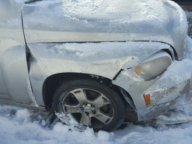 3GNDA13D78S597307 - 2008 CHEVROLET HHR LS ვერცხლისფერი ფოტო 10