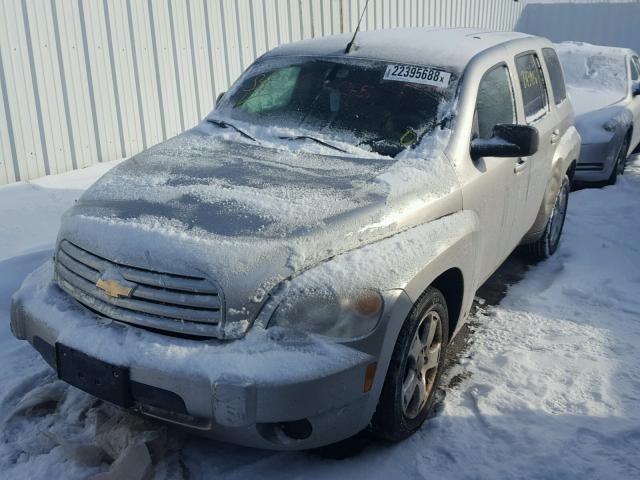 3GNDA13D78S597307 - 2008 CHEVROLET HHR LS ვერცხლისფერი ფოტო 2